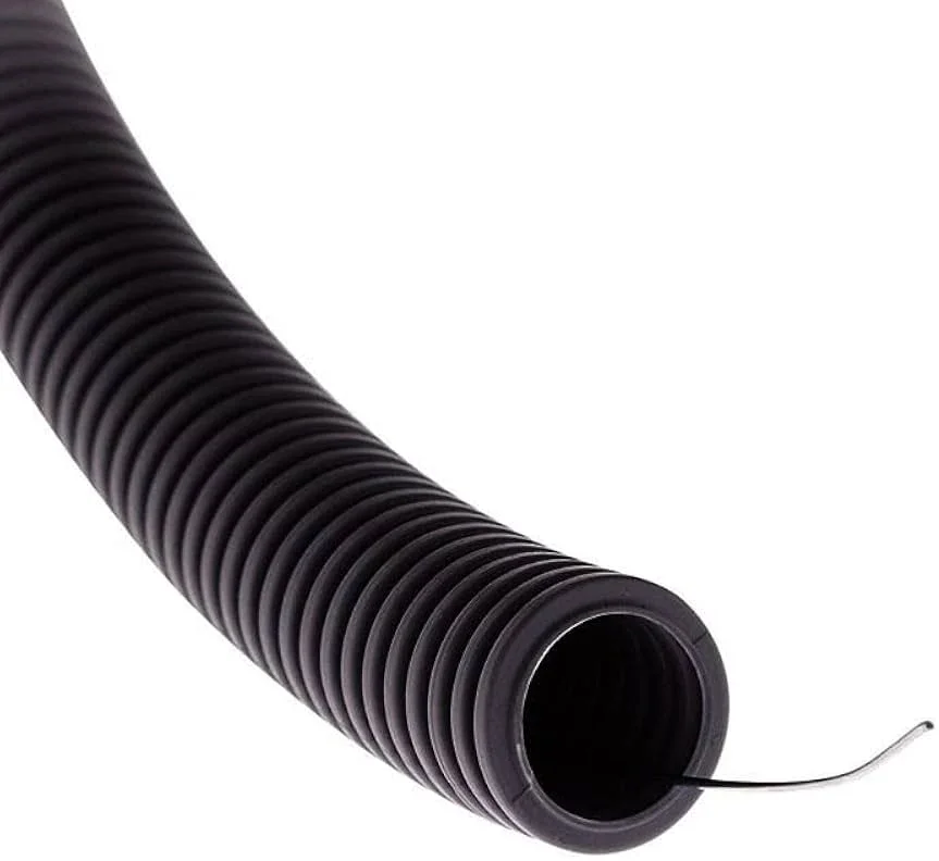 Couronne de gaine ICTA annelée avec son tire-fil apparent